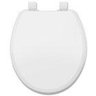 Assento Sanitário Convencional com Fechamento Suave Ova em Polipropileno Branco Tupan