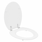 Assento Sanitário Convencional Madeira Moldada Branco POP Sensea