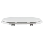 Assento Sanitário Convencional MDF Branco Fechamento Comum Sensea