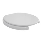 Assento Sanitário Convencional MDF Branco Fechamento Comum Sicmol