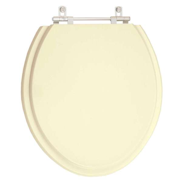 Assento Sanitário Convencional Oval Creme (bege) Para Vaso De