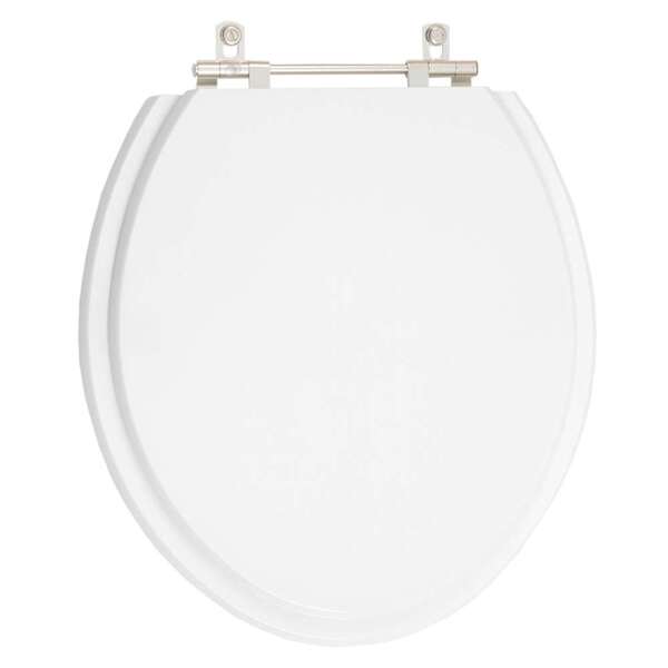 Assento Sanitário Convencional Oval Neve (branco) Para Vaso I