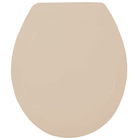 Assento Sanitário Universal  Oval Premium Em Polipropileno Com Fechamento Convencional Rosato/Pessego Tupan