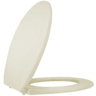 Assento Sanitário Universal  Oval Prime Em Polipropileno Com Fechamento Convencional Biscuit Tupan