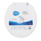 Assento Sanitário Convencional Almofadado Perfumado Polipropileno Branco Sensea