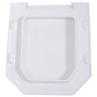 Assento Sanitário Atrium Em Resina Termofixa Com O Fechamento Convencional Branco Tupan