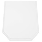 Assento Sanitário Atrium Em Resina Termofixa Com O Fechamento Convencional Branco Tupan