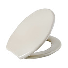 Assento Sanitário Convencional Plástico Bege8 Fechamento Comum Astra