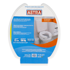 Assento Sanitário Convencional Polietileno e Polipropileno Fechamento Comum Branco Astra