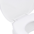 Assento Sanitário Convencional Polietileno e Polipropileno Fechamento Comum Branco Astra