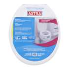 Assento Sanitário Convencional Polietileno e Polipropileno Fechamento Comum Branco Astra