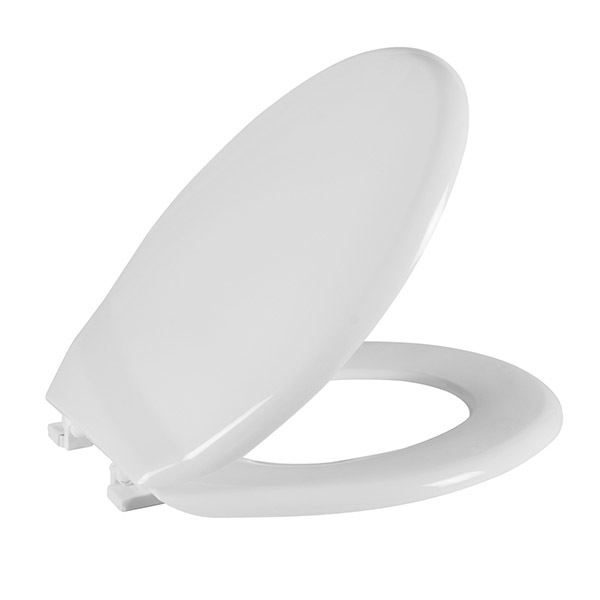 Assento Sanitário Convencional Plástico Branco Fechamento Comum Astra