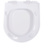 Assento Sanitário Belle Epoque Em Resina Termofixa Com O Fechamento Convencional Branco Tupan