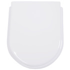 Assento Sanitário Belle Epoque Em Resina Termofixa Com O Fechamento Convencional Branco Tupan