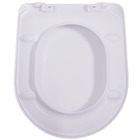 Assento Sanitário Duomo Plus Em Resina Termofixa Com Fechamento Convencional Branco Tupan