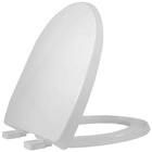 Assento Sanitário Eros Em Resina Termofixa Com Fechamento Convencional Cinza Platina Tupan