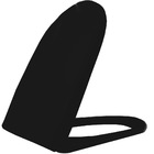 Assento Sanitário Luna Em Resina Termofixa Com Fechamento Convencional Preto Tupan