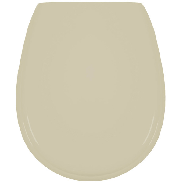 Assento Sanitário Village Em Resina Termofixa Com Fechamento Convencional Cor Creme Tupan