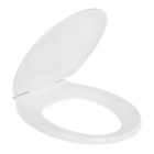 Assento Sanitário Convencional Poliéster Branco Policlass
