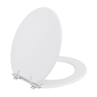 Assento Sanitário Convencional Poliéster Branco Fechamento Comum Sensea