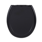 Assento Sanitário Convencional Polietileno Top Preto Sensea