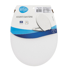 Assento Sanitário  Convencional Infantil Polipropileno Com Fechamento Comum Branco Sense