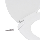 Assento Convencional Polipropileno Apolo Fechamento Comum Branco Sensea