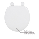 Assento Convencional Polipropileno Apolo Fechamento Comum Branco Sensea