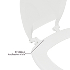 Assento Sanitário Convencional Polipropileno Branco Astra