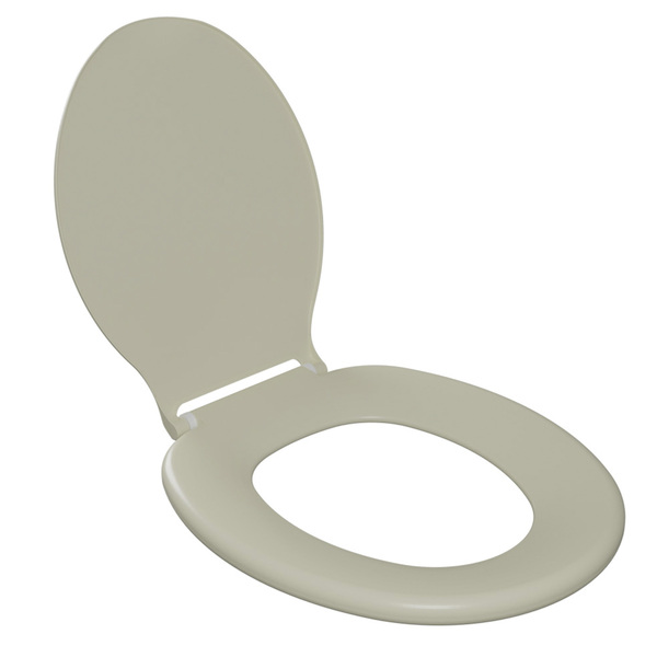 Assento Sanitário Convencional Polipropileno Bege com Fechamento Comum Astra