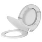 Assento Sanitário Convencional Polipropileno Branco Fechamento Comum Sicmol