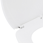 Assento Sanitário Convencional Polipropileno Branco Fechamento Comum Tupan