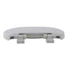 Assento Sanitário Convencional Polipropileno Cinza Fechamento Suave Tupan