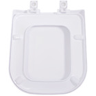 Assento Sanitário Quadra Debba Ou Gap Em Resina Termofixa Com Fechamento Convencional Branco Tupan