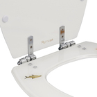 Assento Sanitário Convencional Resina Branco Fechamento Comum Policlass