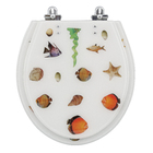 Assento Sanitário Convencional Resina Branco Fechamento Comum Policlass