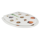 Assento Sanitário Convencional Resina Branco Fechamento Comum Policlass