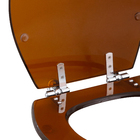 Assento Sanitário Convencional Resina Bronze Fechamento Comum Policlass