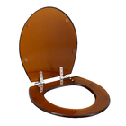 Assento Sanitário Convencional Resina Bronze Fechamento Comum Policlass