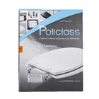 Assento Sanitário Convencional Resina Bronze Fechamento Comum Policlass