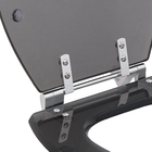 Assento Sanitário Convencional Resina Fumê Fechamento Comum Policlass