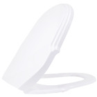 Assento Sanitário Hampton Em Resina Termofixa Com O Fechamento Convencional Branco Tupan