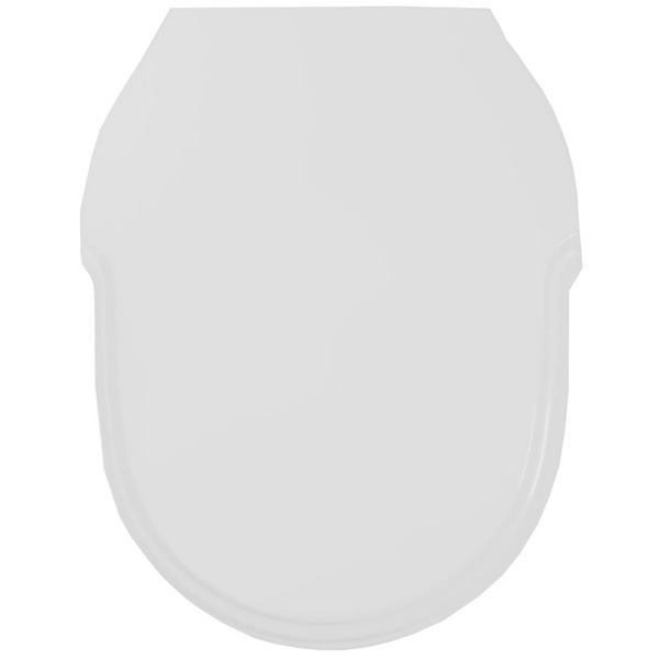 Assento Sanitário Hampton Em Resina Termofixa Com O Fechamento Convencional Branco Tupan
