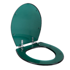 Assento Sanitário Convencional Resina Verde Fechamento Comum Policlass