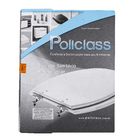 Assento Sanitário Convencional Resina Verde Fechamento Comum Policlass