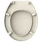 Assento Sanitário Convencional Termofixo Creme Fechamento Comum Tupan