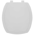 Assento Sanitário Thema Em Polipropileno Com Fechamento Convencional Cinza Platina Tupan