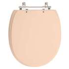 Assento Sanitário De Ville Rosa Floral Para Vaso Deca