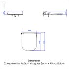 Assento Sanitário Deca Smart Ap.415b.17 Com Ducha E Luz Notur