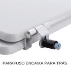 Assento Sanitário Decorado Calypso Com Borboleta Azul Para Va